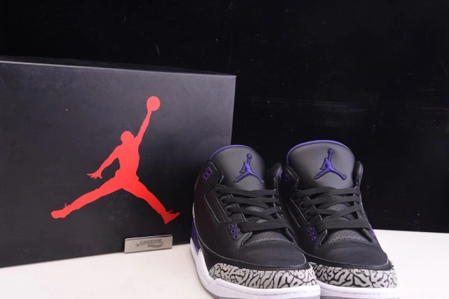 Black Air Retro Court CT8532-050 Purple 3 Jordan 0910